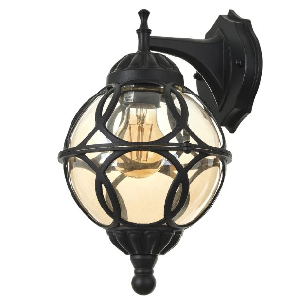 Аплик Preston, черно, 1xe27, 2980/1w sbk