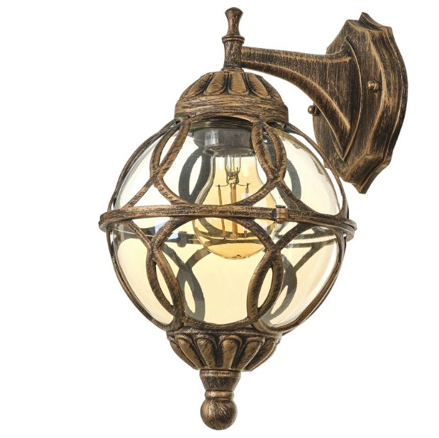 Аплик Preston, антично злато, 1xe27, 2980/1w sbc