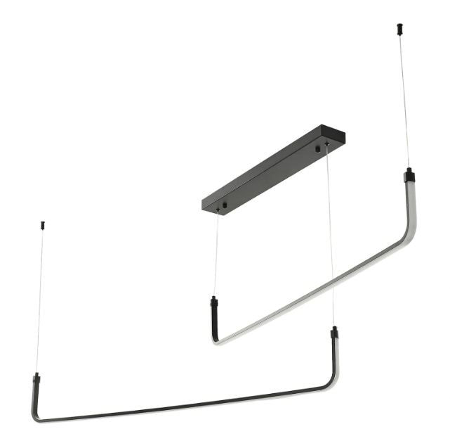 Полилей Parallels, черен, led 48w, 4000k, 2314 bk