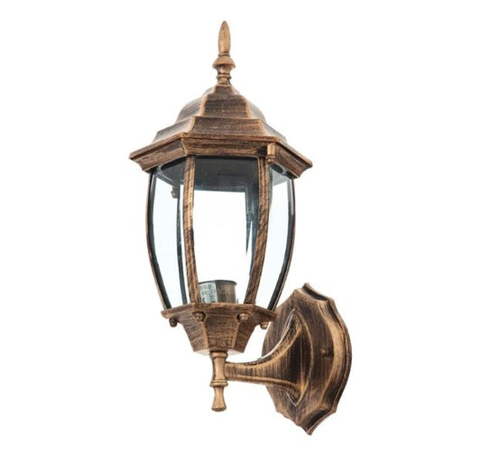 Метално градинско тяло, бронз, 1x40w, 227 sbc