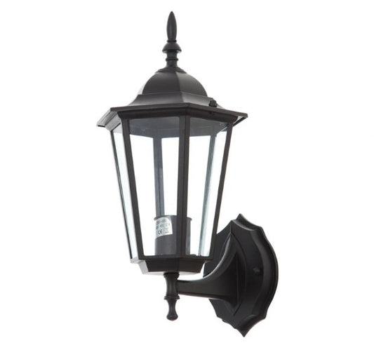 Метално градинско тяло, черен, 1x40w, 231 sbk