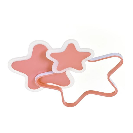 Плафон It's a girl, розов, 3000k-4000k-6000k, led 56w, 2445