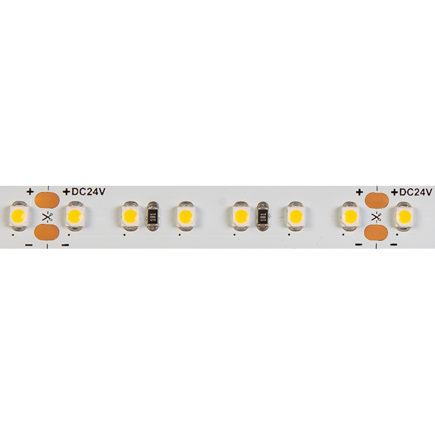Професионална LED лента 9.6W/m, 2700K, 24V DC, 120 LEDs/m, SMD3528 / PN35120W