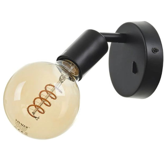 Спот Isabela, черен, 1xE27, 4055/1W BK