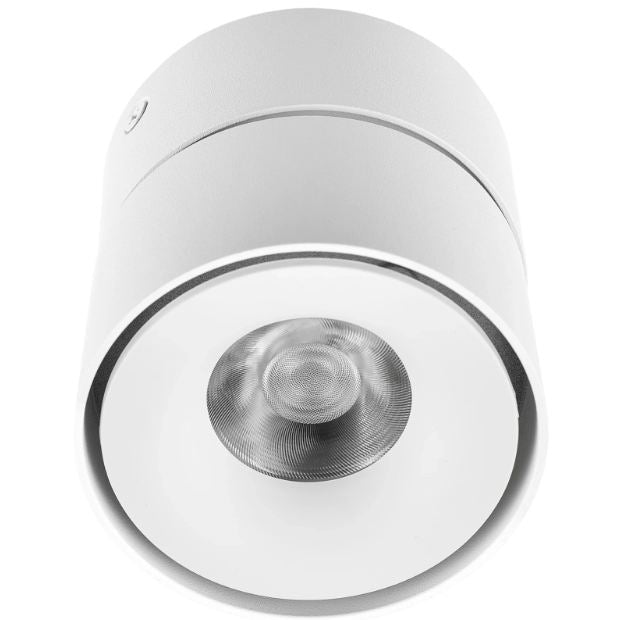 Луна за външен монтаж Speckle, бял, led 10w, 1000lm, 3000-6000k, 3000 wh