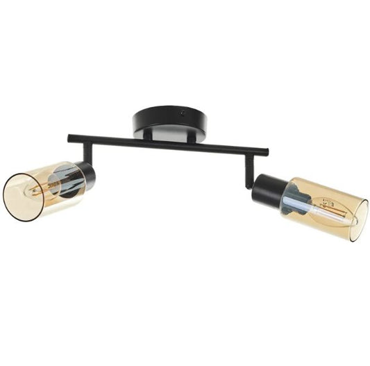 Спот Calypso, черен, 2xE14, 4044/2 BK