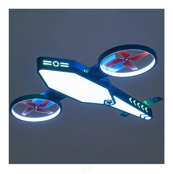 Плафон Aviator, син, 4000k, led 58w, 2440