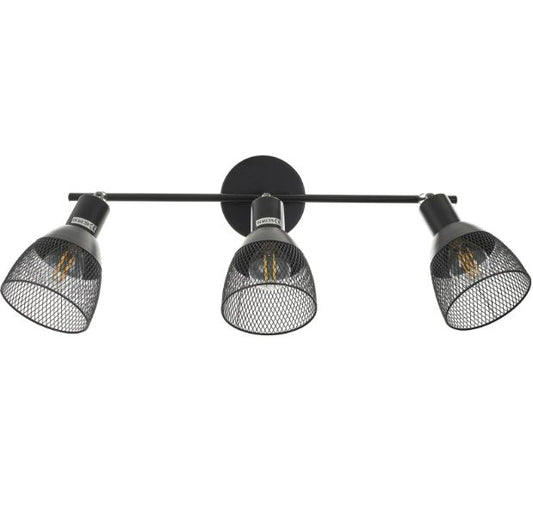 Спот Attic, черно, 3xE14, 2832BK/3