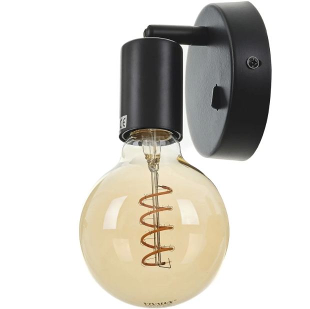 Спот Isabela, черен, 1xE27, 4055/1W BK