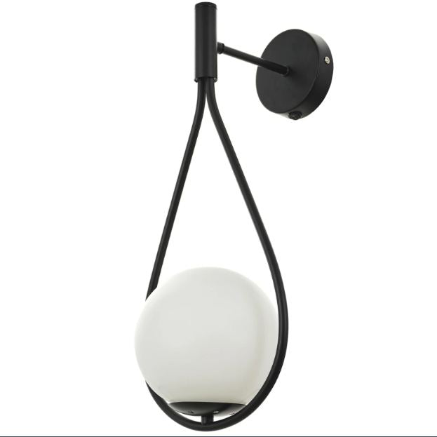 Аплик Artless, черен, 1xE14, 2750/1W BK