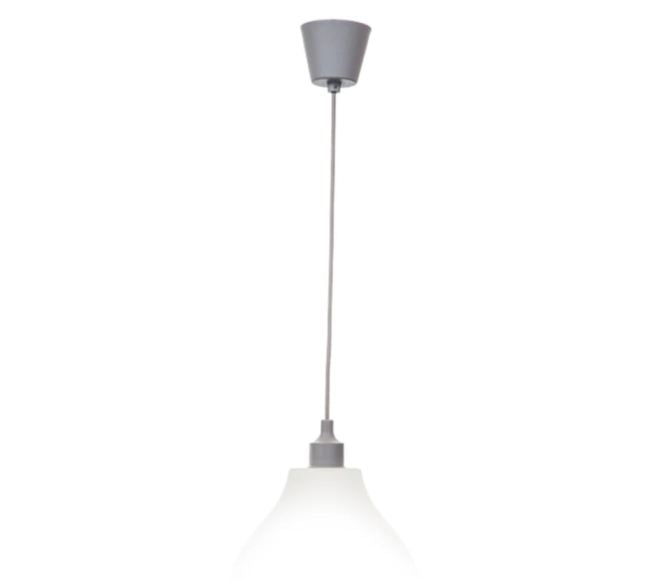 Pvc пендел, 1x40w, 1170 grey