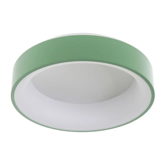 Метален led плафон, зелен, led 26w, 4000k, 1981/26w gr