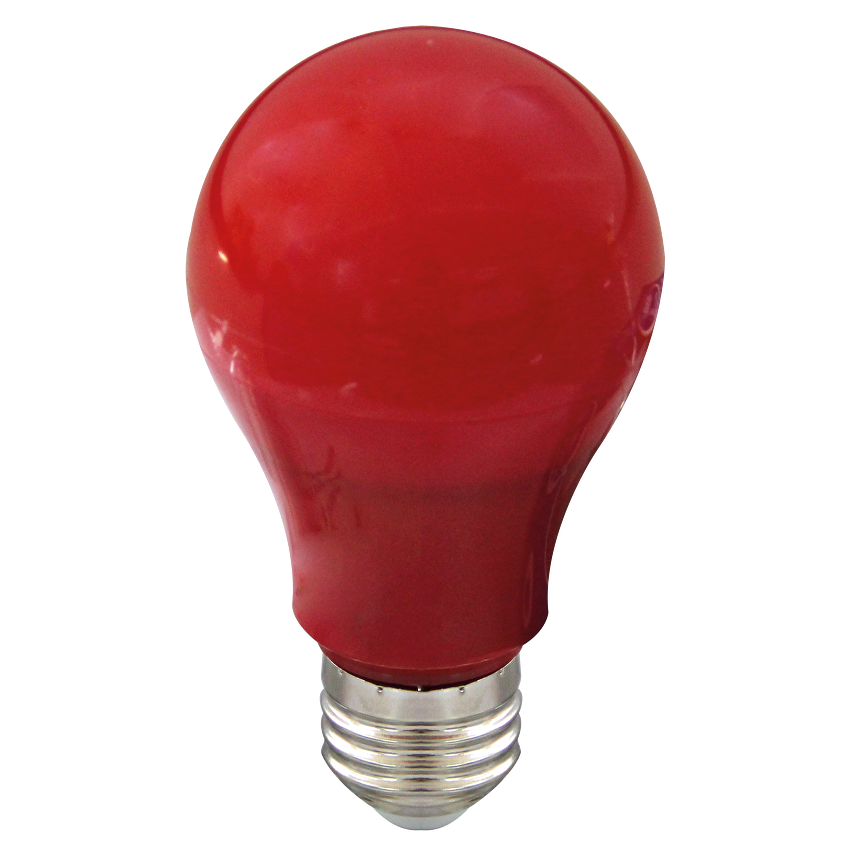 LED лампа крушка 6W, E27, 220-240V AC, червена светлина/LB627R