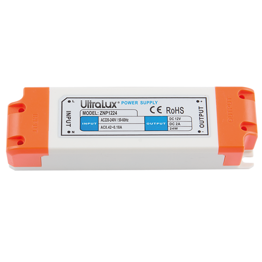 Захранване, стабилизирaно, 12V DC, 24W, IP20 / ZNP1224