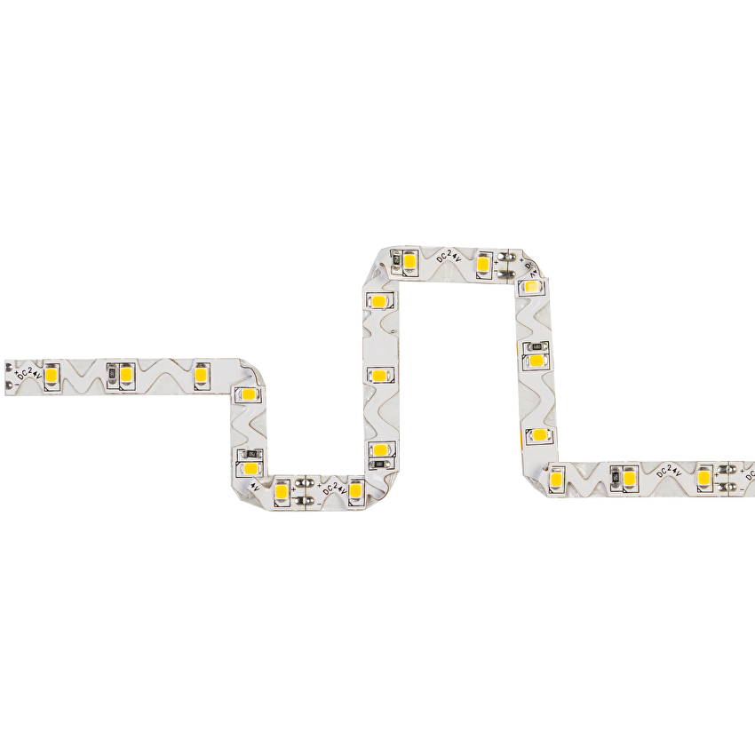S-образна професионална LED лента 9.6W/m, 2700K, 24V DC, 60LEDs/m, SMD2835 / PN2860ZW