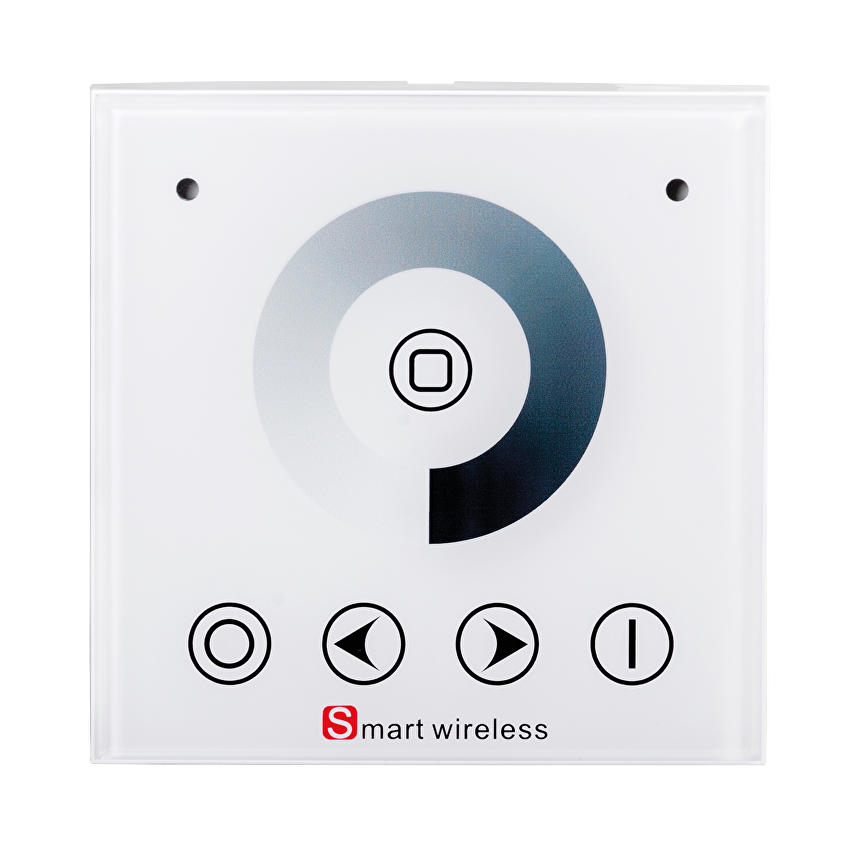 Smart 2.4G RF TOUCH панел за стена за едноцветно за LED осветление, 1 зона / SSW1Z