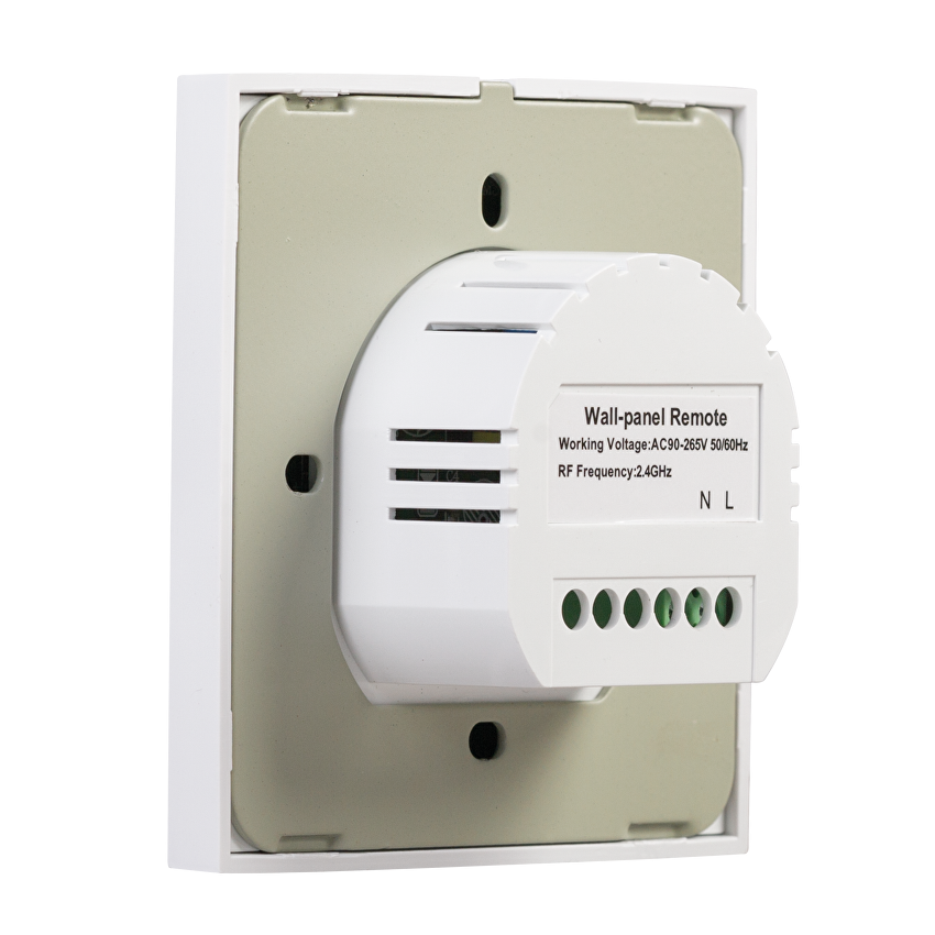 Smart 2.4G RF TOUCH панел за стена за едноцветно за LED осветление, 1 зона / SSW1Z
