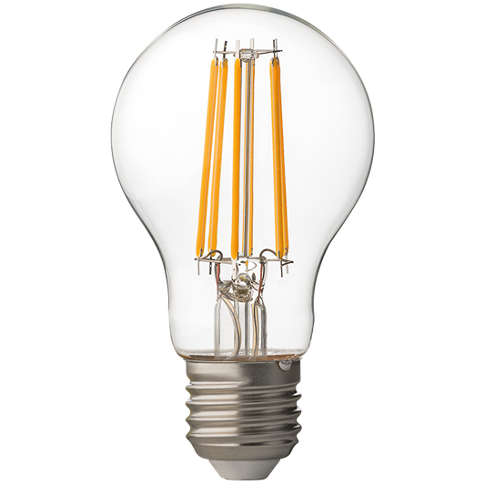 LED filament лампа крушка, димираща, 8W, E27, 4200K, 220-240V AC, неутрална светлина /LFB752742D