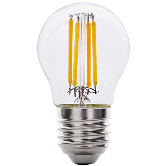 LED filament лампа топка, димираща, 4W, E27, 4200K, 220-240V AC, неутрална светлина/LFG42742D
