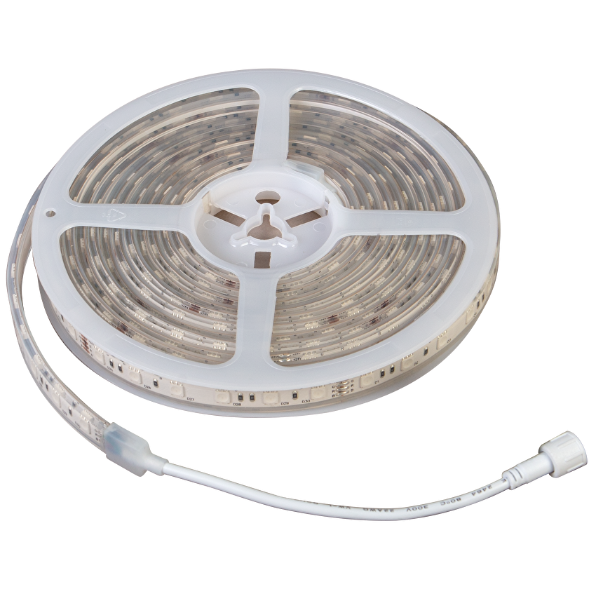 Професионална LED лента 14.4W/m, RGB, 24V DC, 60LEDs/m, SMD5050, IP67 / PN506067RGB