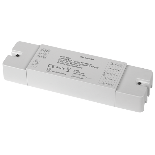 Smart 2.4G RF 4 в 1 мултифункционален контролер 12-48V DC / SSMFC24A
