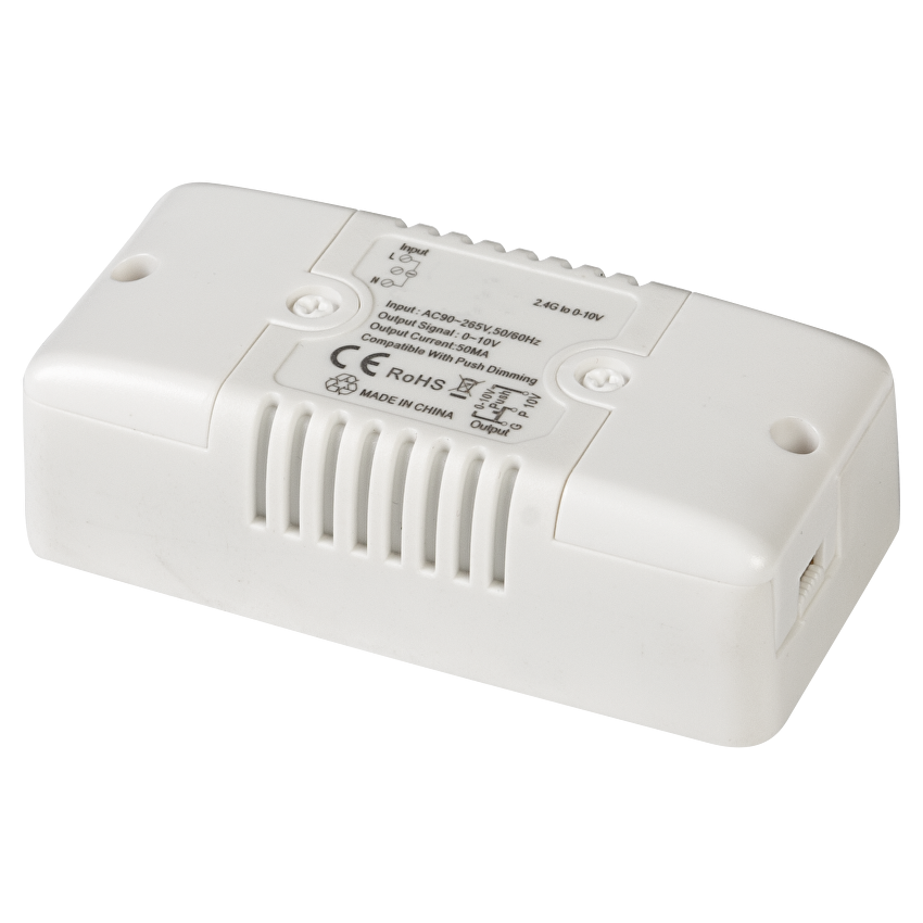 Smart 2.4G RF 0-10V DC контролер за LED осветление 500W, 220-240V АC / SSC010