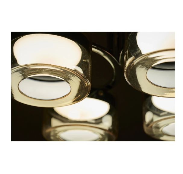 Полилей Abyss, хром, led 48w, 3000K, 4000k, 6400K, 2409/4
