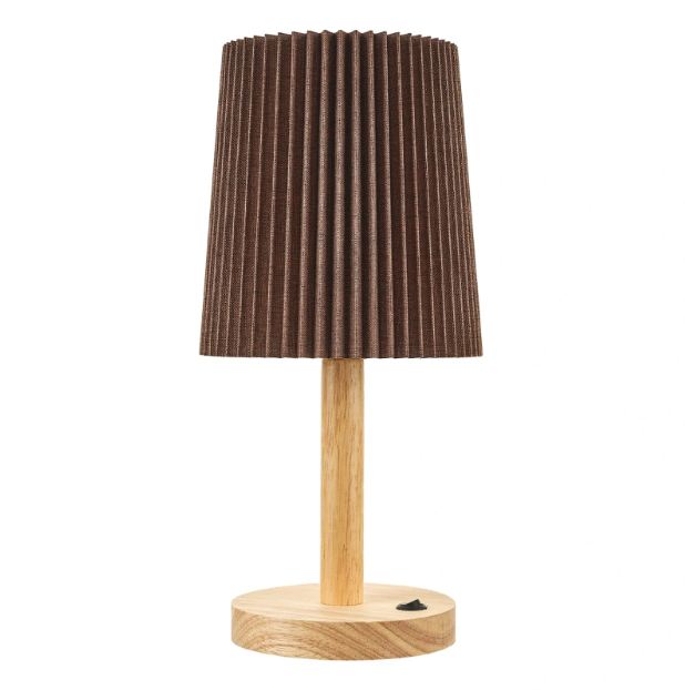 Настолна лампа Krini, кафяв, 1xe27, 2898 cf