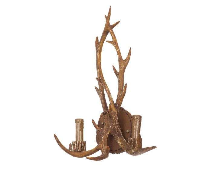 Акрилен аплик Рога, кафяв, 2x40w, 891/2w