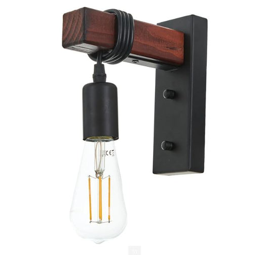 Метален аплик, черен, 1x40w, 1936