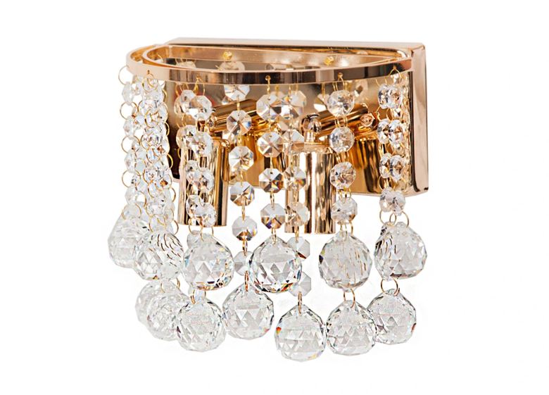 Кристален аплик, злато, 2x40w, 878gd