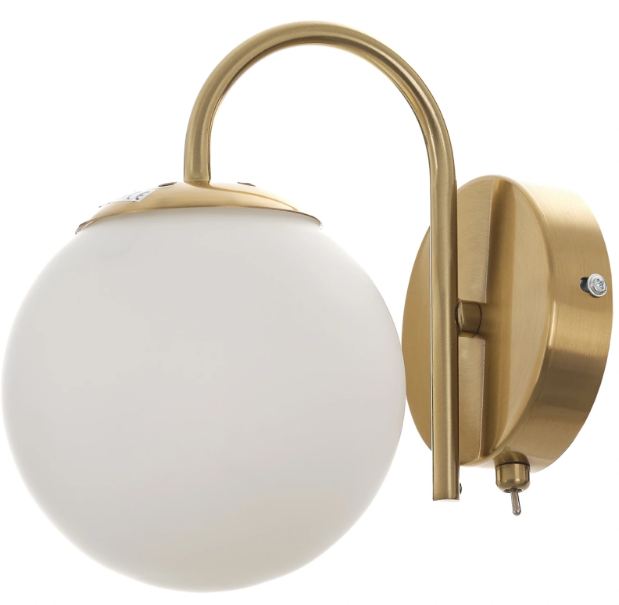 Аплик Eden, мат злато, 1xE27, 3036cp/1w