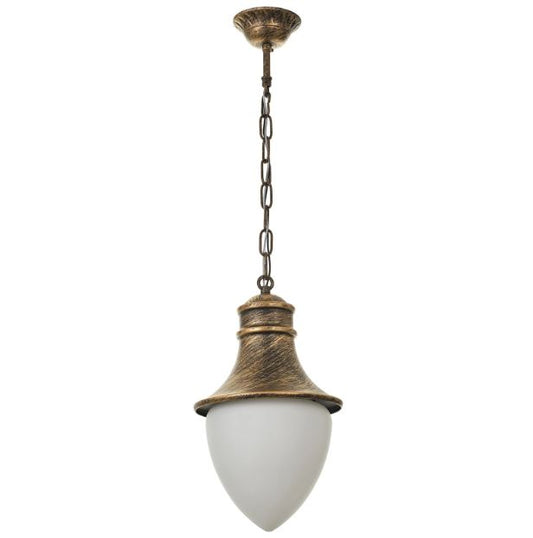 Пендел за градина Denmark, антично злато, 1xe27, 2975/1p sbc