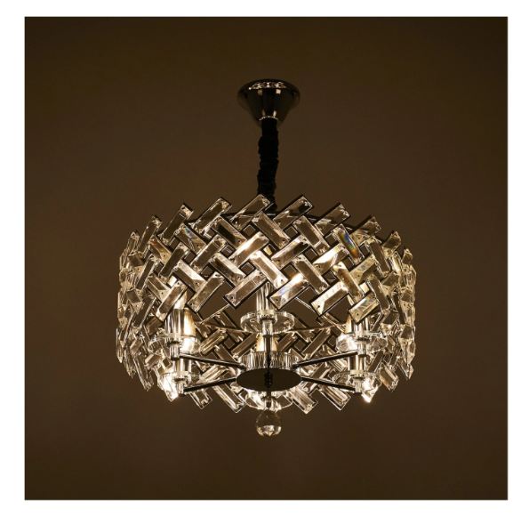 Полилей Tiffany, хром, 6xe14, 2600/6 ch