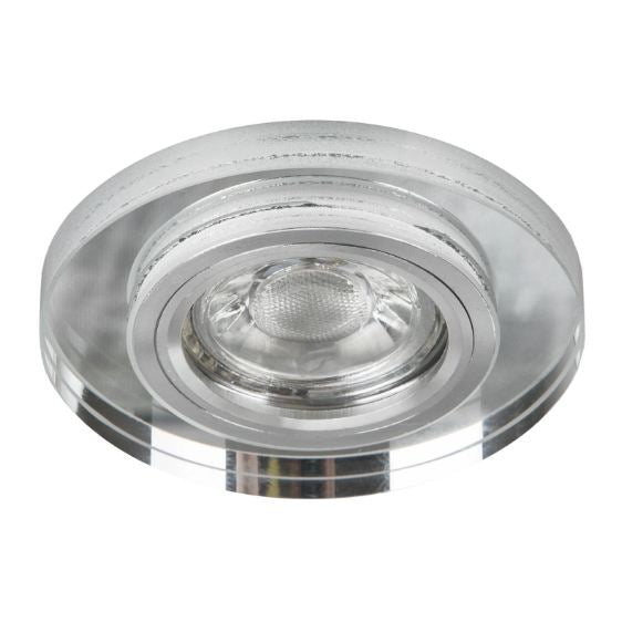 Стъклена луна, прозрачен, 1x40w, 1394 wh