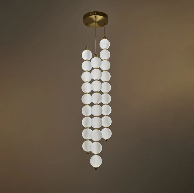 Полилей Avalon, мат злато, led 144w, 3000-6000k, 2801/27 CP