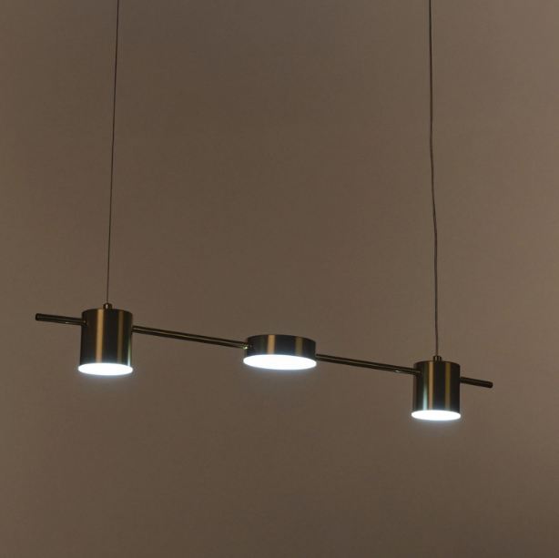 Полилей Yamato, мат злато, led 30w, 3000-6000k, 2807/3 CP