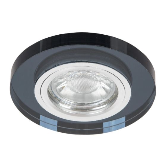 Стъклена луна, черен, 1x40w, 1394 bk