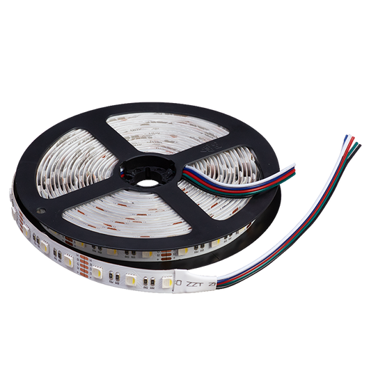 LED лента, 17W/m, RGB+6000K, 12V DC, SMD5050, 60 LEDs/m /NG5060RGBW
