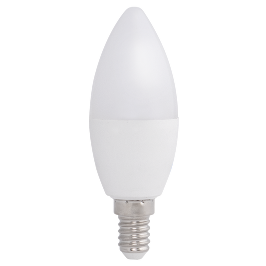 LED лампа конус 7W, E14, 3000K, 220-240V AC, топла светлина/LCL71430