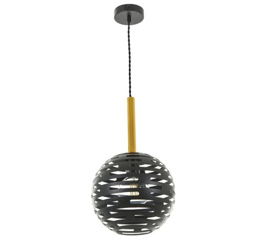 Пендел Atlas, черен,1xe27, el 2224 bk