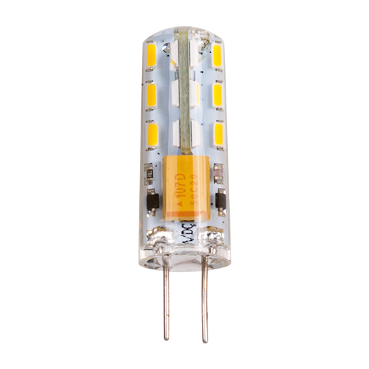 LED лампа 1W, G4, 3000K, 12V DC, топла светлина, SMD3014, 1 бр./блистер/ /LAG4130