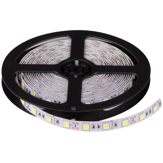 LED лента, 13.5W/m, 6500K, 12V DC, SMD5050, 60 LEDs/m/NG5060W