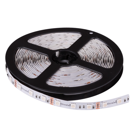 LED лента, 14.4W/m, RGB, 12V DC, SMD5050, 60 LEDs/m, IP65 /NGW5060RGB
