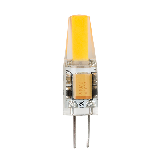 LED лампа 1.5W, G4, 4000K, 12 V DC, неутрална светлина, COB, 1 бр. / блистер/LPG41540
