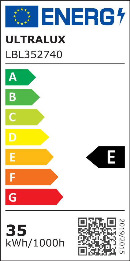 LED лампа крушка 35W, 4000K, E27, 220-240V AC, неутрална светлина/LBL352740