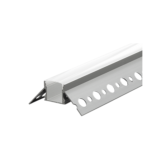 Алуминиев профил за гипсокартон 3m, външен ъгъл, 13mm / APG333