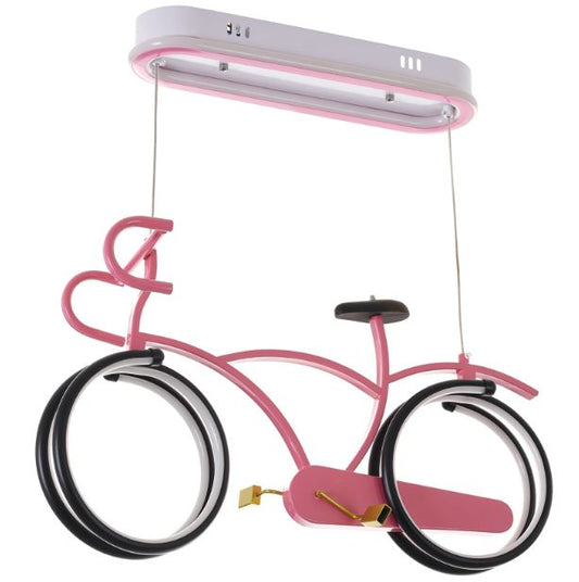 Полилей Wheels, розов, 3000k-4000k-6000k, led 42w, 2649 pk