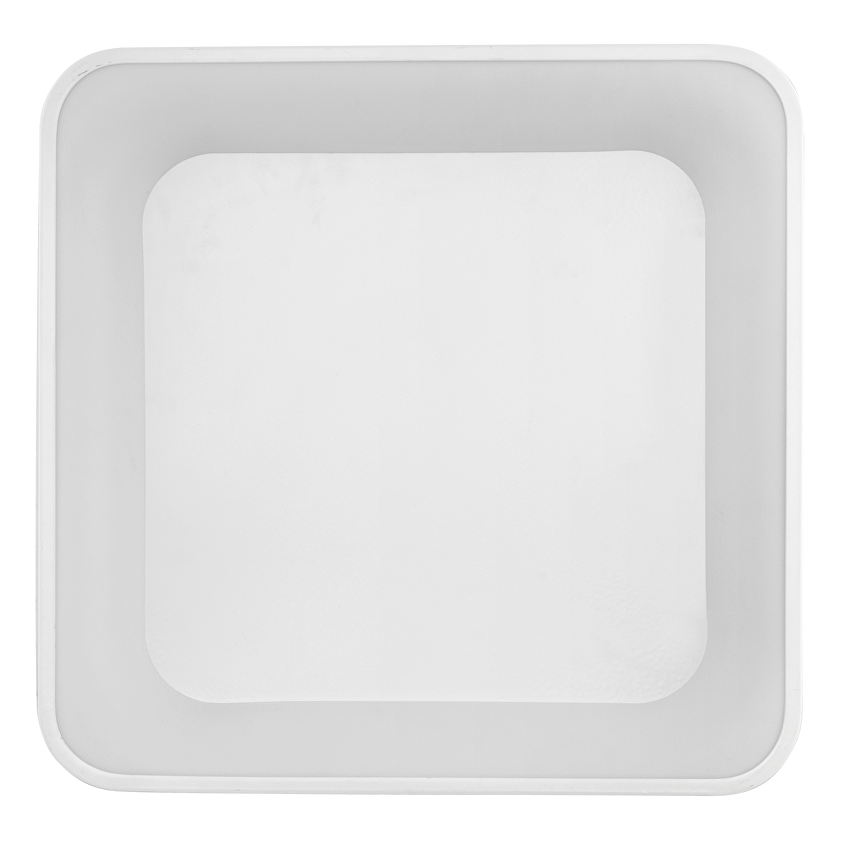 LED димираща CCT плафониера с дистанционно управление, бяла, max. 72W, 3000K-6500К, 220-240V AC, квадрат, IP20. / SPL4B72RC