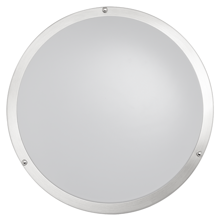 Декоративна LED плафониера 18W, 4200K, 220-240V AC, сатиниран никел, кръг, IP20 / SPMR1842SN